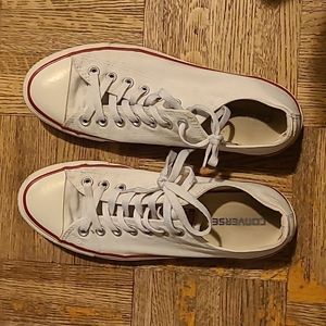 CONVERSE Womens Chuck Taylor All Star White Low Tops